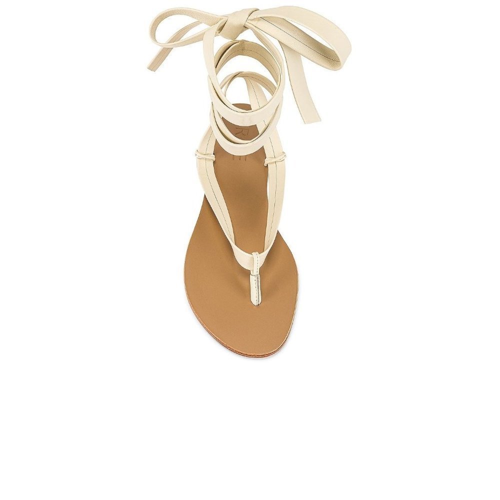 NEW RAYE Veronica Wrap Sandals in Bone 8.5 Womens Gladiators
